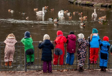 children kindergarten lake park 7421427